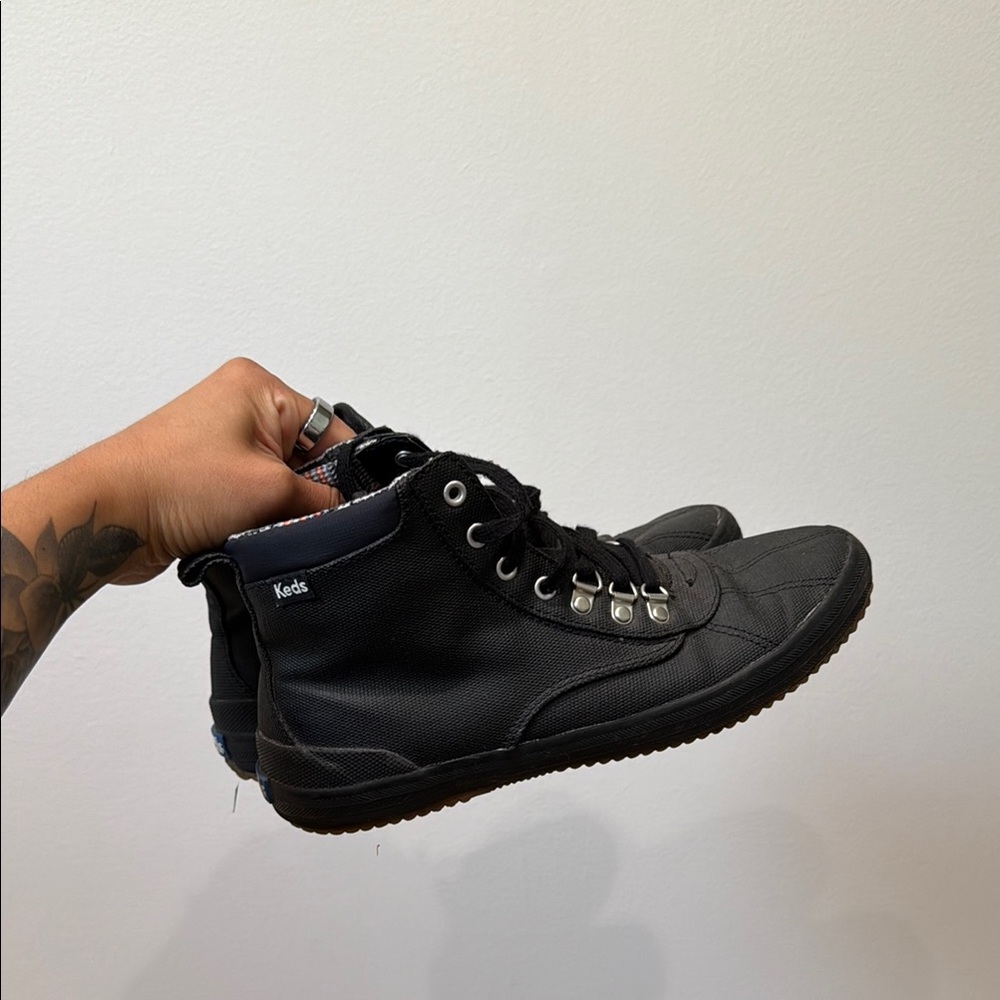 Keds Black High-Top Sneakers